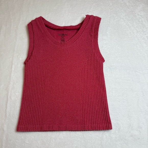 BKE Essentials Youth Knit Top in Red Size Little Girls M/L - Picture 1 of 8